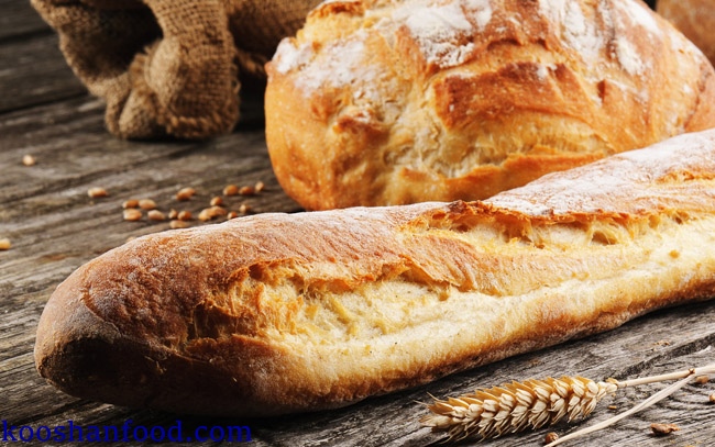 نان باگت فرانسوی